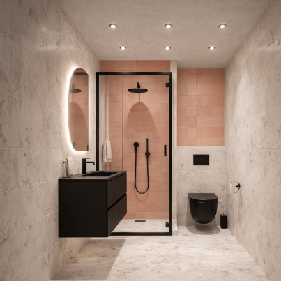Bathroom project CREMA