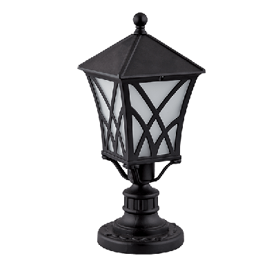 ALEK lantern stand 1xE27 black H370mm