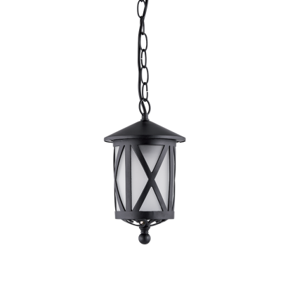 ERIK lantern hanging 1xE27 black