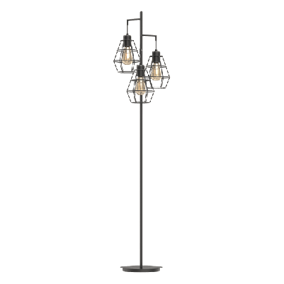 NICOL Floor lamp 3xE27 black