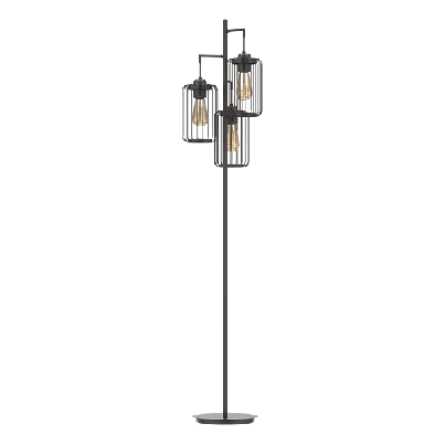 DARIA Floor lamp 3xE27 black