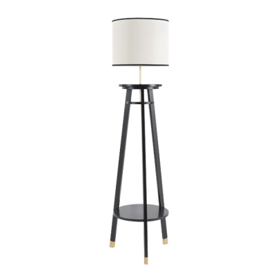 CAROL Floor lamp 1xE27 black