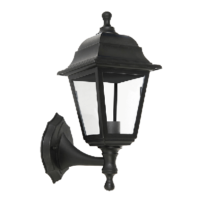 KEVIN lantern upward 1xE27 black IP44