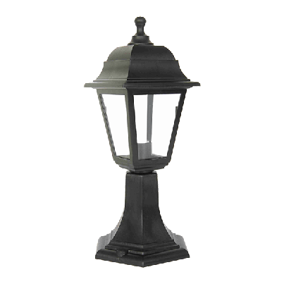 KEVIN lantern stand 1xE27 black H415 IP44