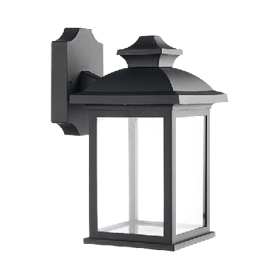 SCOTT lantern down 1xE27 black IP44