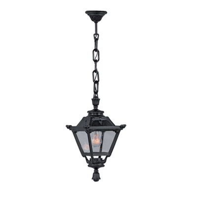 GOLIA hanging lantern 1xE27 IP55 black