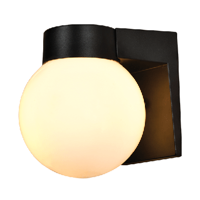 SEAN Garden wall lamp black, IP54