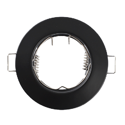 Recessed downlight SA-50R black, Fixed