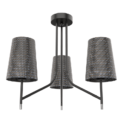 THERA Celing lamp 3xE14 black/chrome