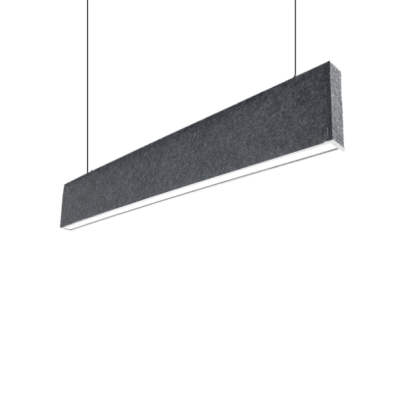 LED Profile Acoustic S36 20W 4000K 600mm Black