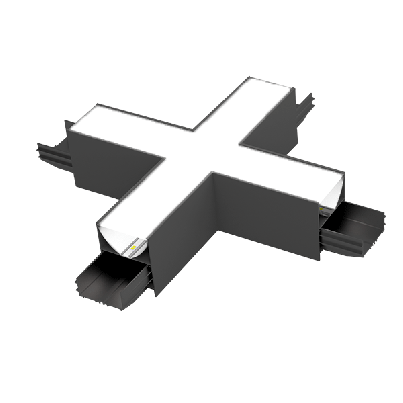 X-Connector 15W 4000K Black For Surface LED Profiles