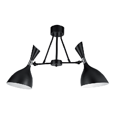 MORGAN Chandelier 3xE14 black