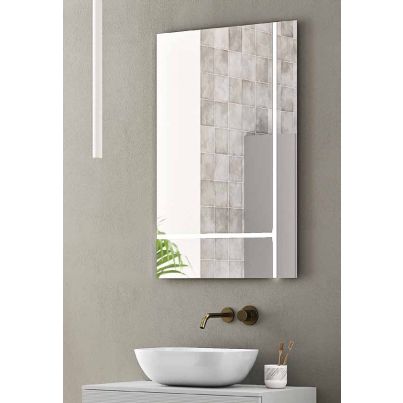 Bathroom mirror MARS, LED, 100x65 cm