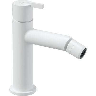 SILIA Bidet Mixer without Click-Clack, Bianco