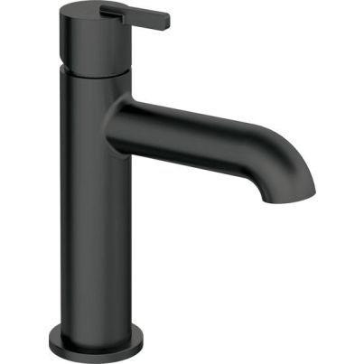 SILIA Basin Mixer without Click-Clack, NERO