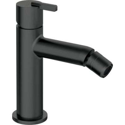 SILIA Bidet Mixer without Click-Clack, NERO