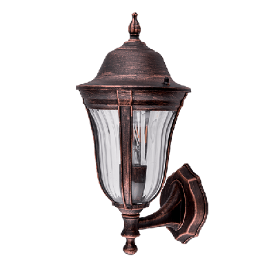 MARK lantern upward 1xE27 black red brass