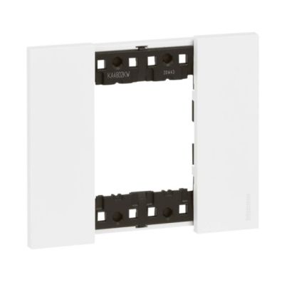 Cover Plate 2-Module LEGRAND Living Now, White