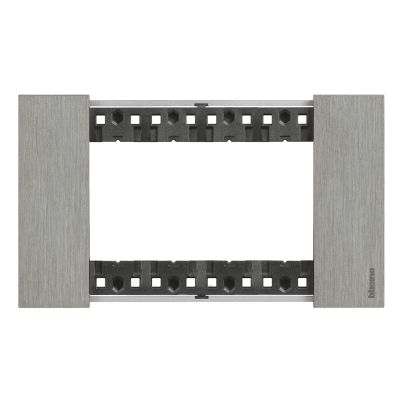 Cover Plate 4-Module LEGRAND Living Now, Steel