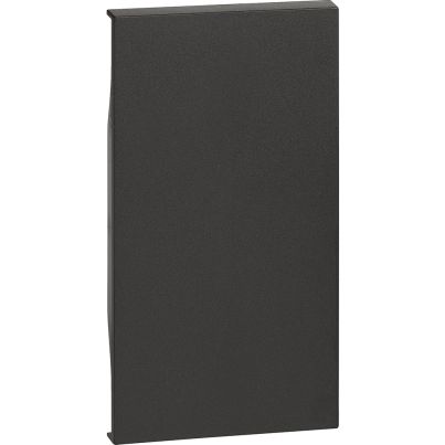 Blanking Pole Cover 2-Module LEGRAND Living Now, Black