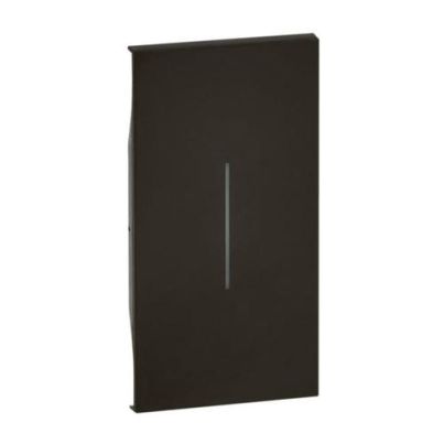 Control Cover 2-Module LEGRAND Living Now, Black