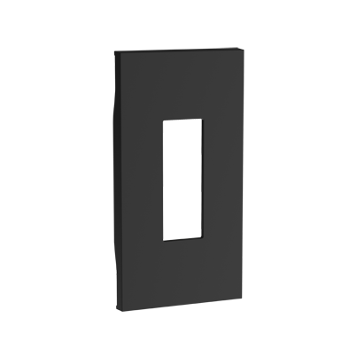 Bipolar Switch Cover 2-Module LEGRAND Living Now, Black