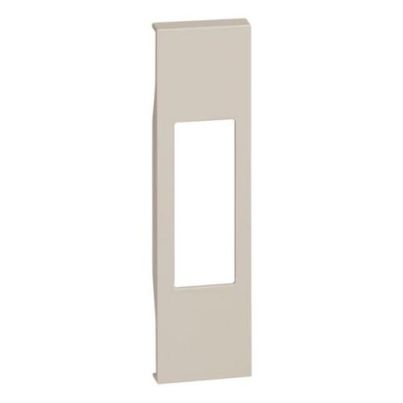 Cover Plate Italian Standard Socket 1-Module LEGRAND Living Now, Sand