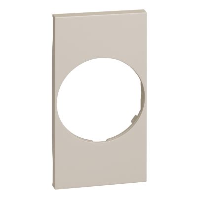 Cover Plate German-Italian Standart Socket P30 LEGRAND Living Now, French, Torch, 2-Module, Sand