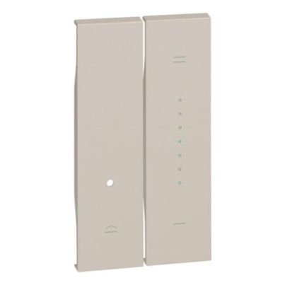 Dimmer Cover 2-Module LEGRAND Living Now, Sand