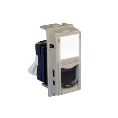 RJ45 Socket Category 6 UTP 1 module LEGRAND Living Now, Sand