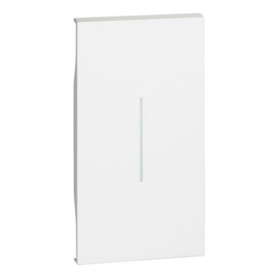 Control Cover 2-Module LEGRAND Living Now, White