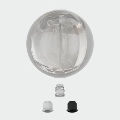 ACB Pipe Slim Glass Lampshade Transparent