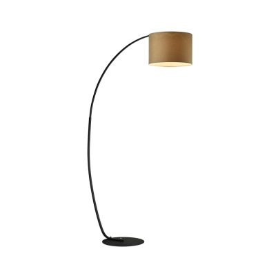 PAOLO Floor lamp 1xE27 black/coffee