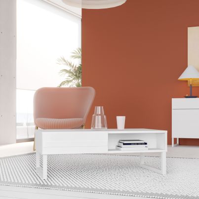 Coffee table THREE, White