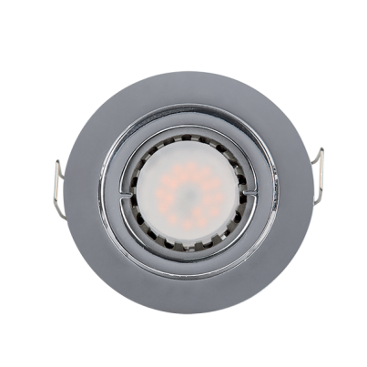 LED Metal round spotlight PAR16 5.5W 4000-4300K chrome