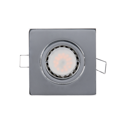 LED Metal square spotlight PAR16 5.5W 4000-4300K chrome