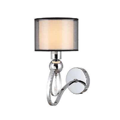 MERY Wall lamp 1xE27 chrome