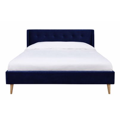 Bed NAISY 160X200, Navy blue