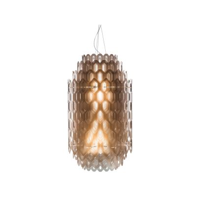 Pendant CHANTAL S 4x12W E27 orange