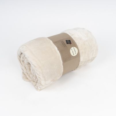 Blanket COGAL PENELOPE 160x200 cm, Beige