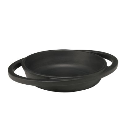 Cast iron mini pan Slow-cook 20cm matte black