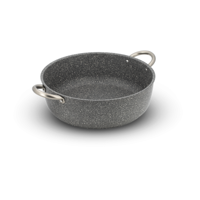 Professional skillet with 2 handles Cuore di Pietra 36cm 10,80L