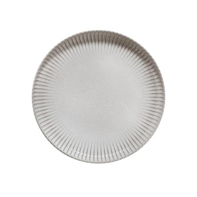 Flat plate CREST 24cm beige