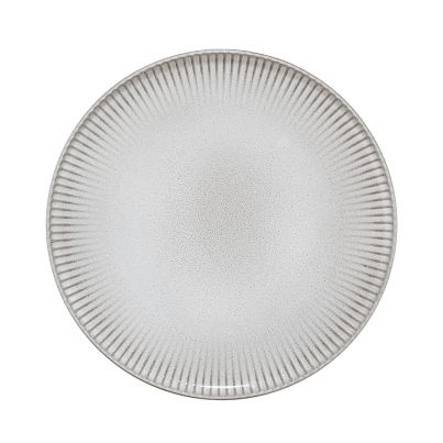 Flat plate CREST 28cm beige