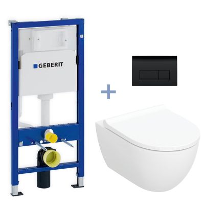 GEBERIT DELTA PRAVELLO Package, Black