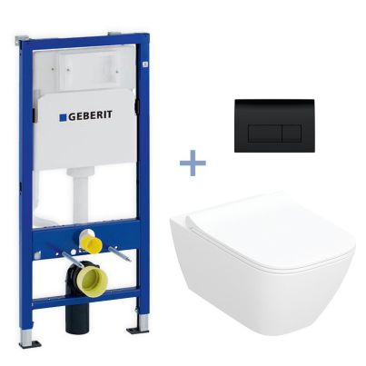 GEBERIT DELTA SMYLE Package, Black