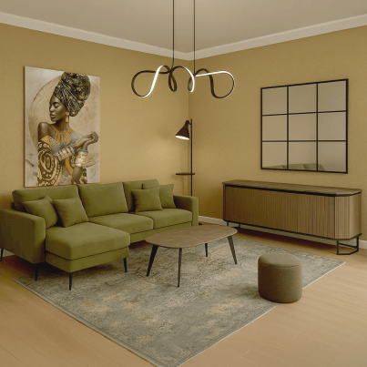 Living room project MARBLE