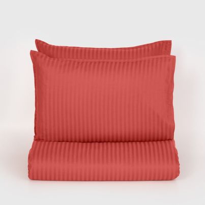 Double bed linen set DILIOS Seville Lux, 3 pcs, red