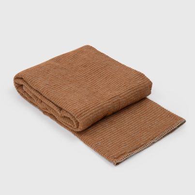 Blanket with Cotton DILIOS Atlas 150x200 cm, Brown