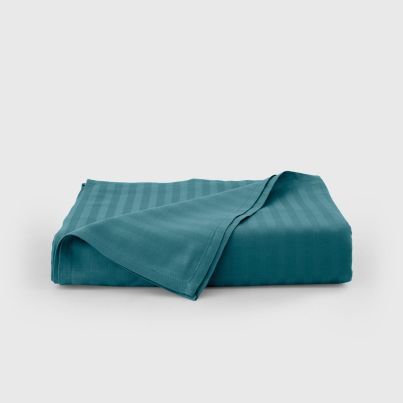 Flat sheet DILIOS Seville Lux, 240/260 cm, striped, blue